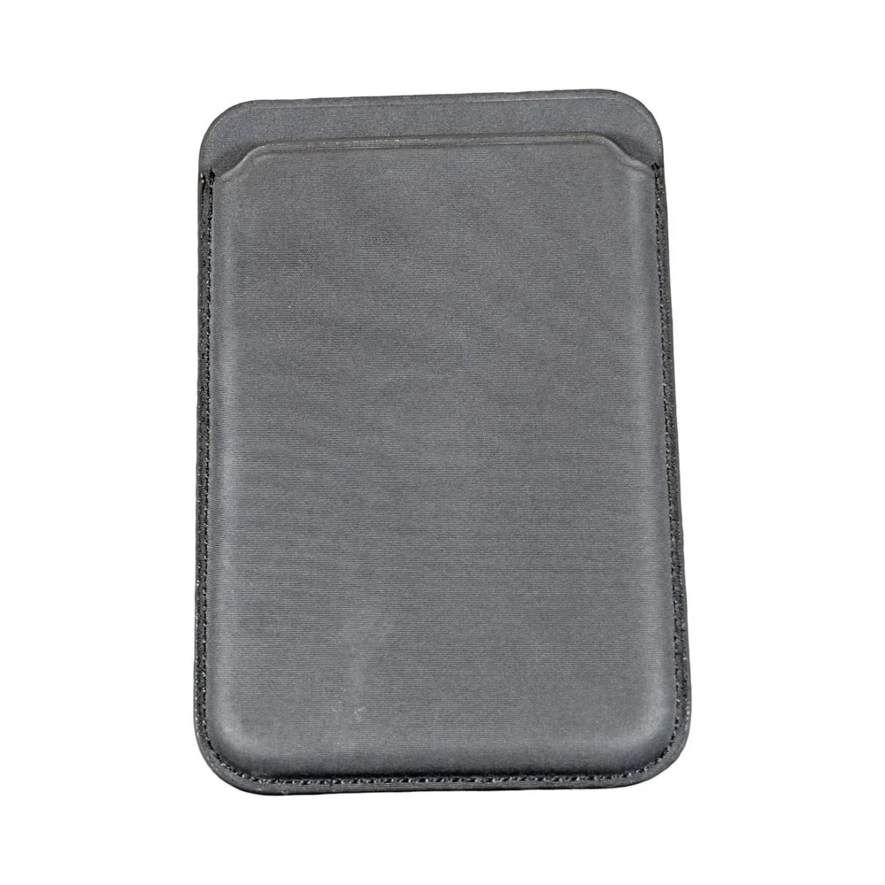Qq3U Apple FineWoven Wallet with MagSafe for iPhone 14 /‎ 15 Series - Black Used